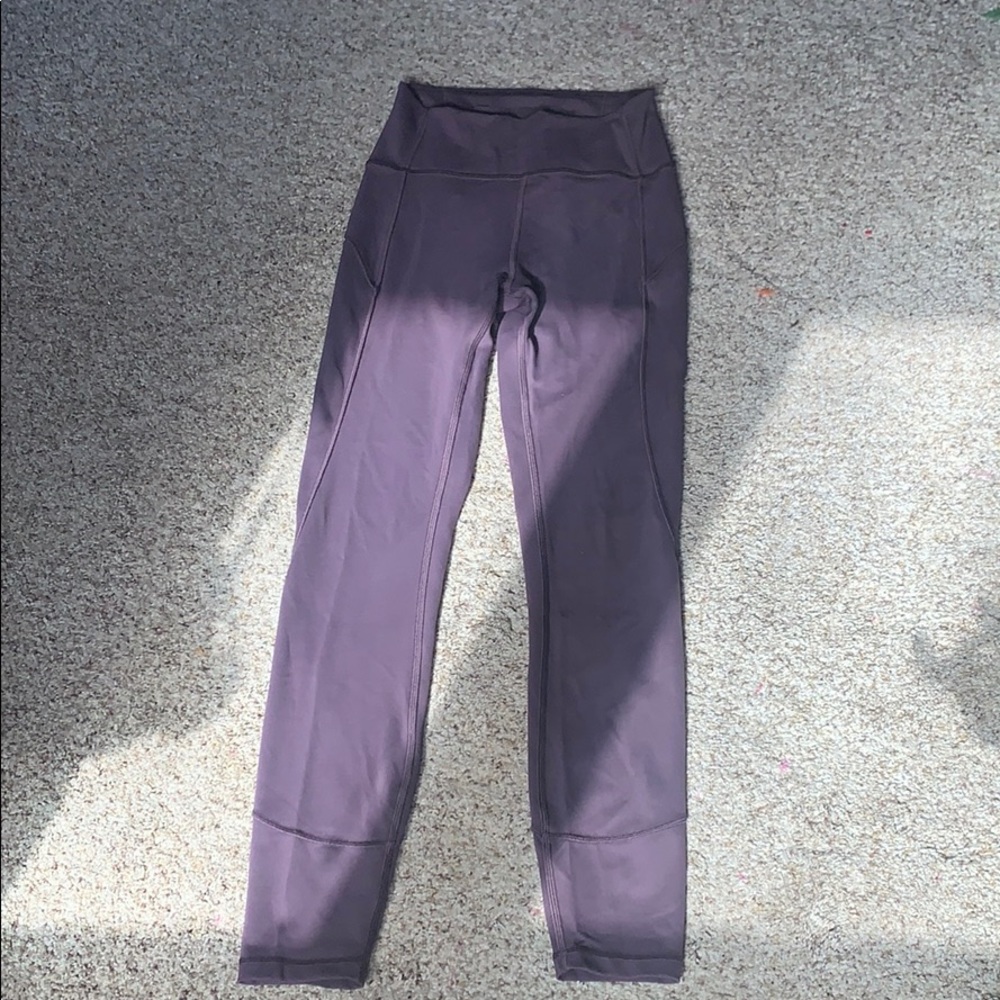 In movement lululemon leggings